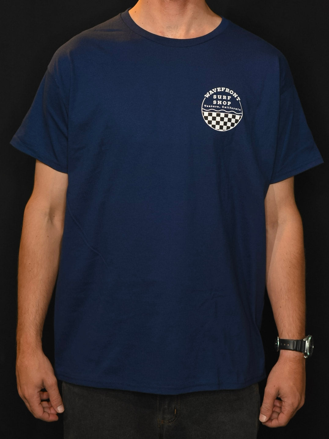 WAVEFRONT Checkered Flag T-Shirt