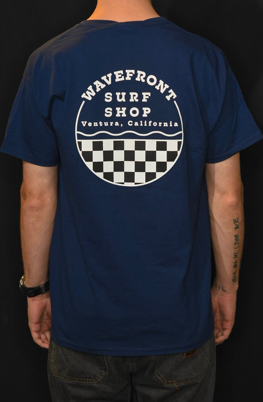 WAVEFRONT Checkered Flag T-Shirt