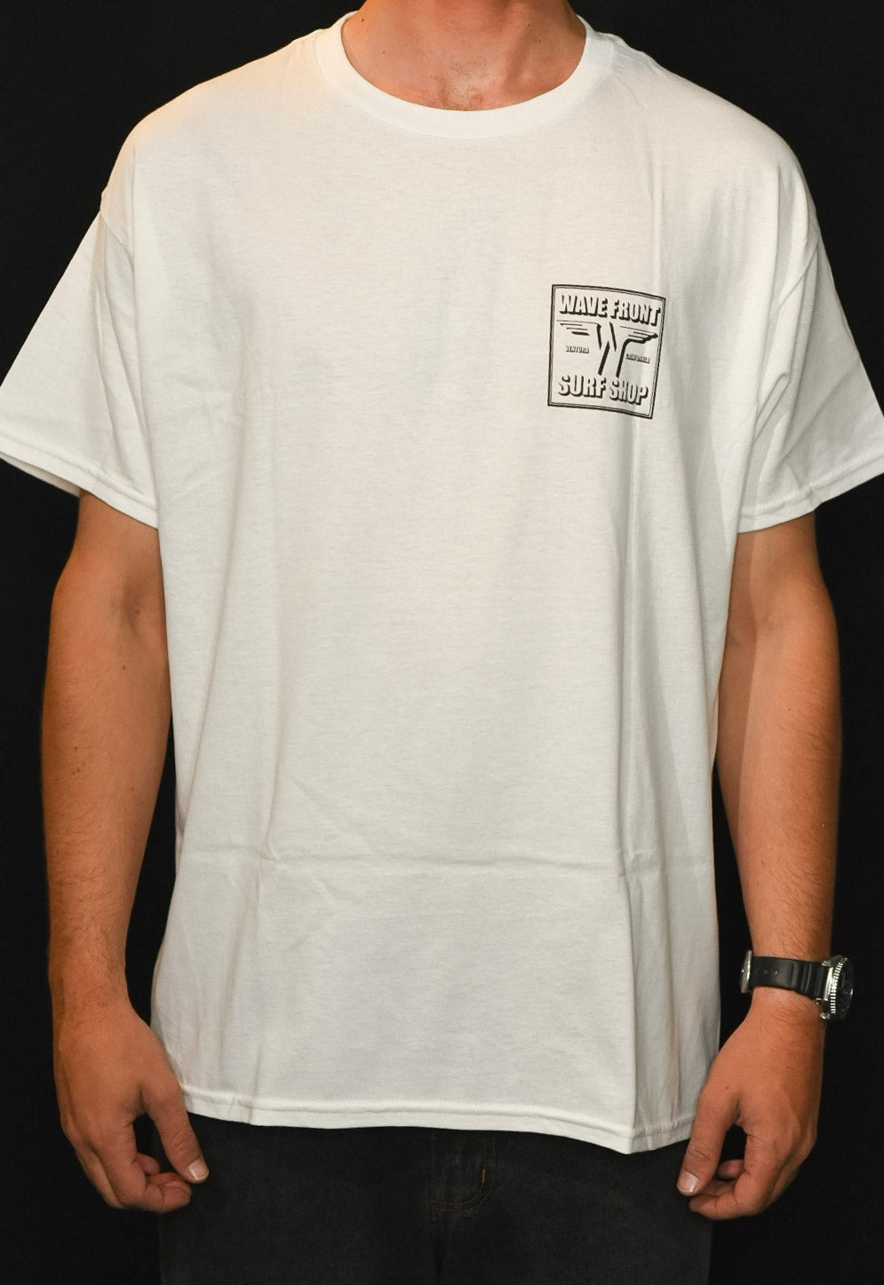 WAVEFRONT Stamp Logo T-Shirt