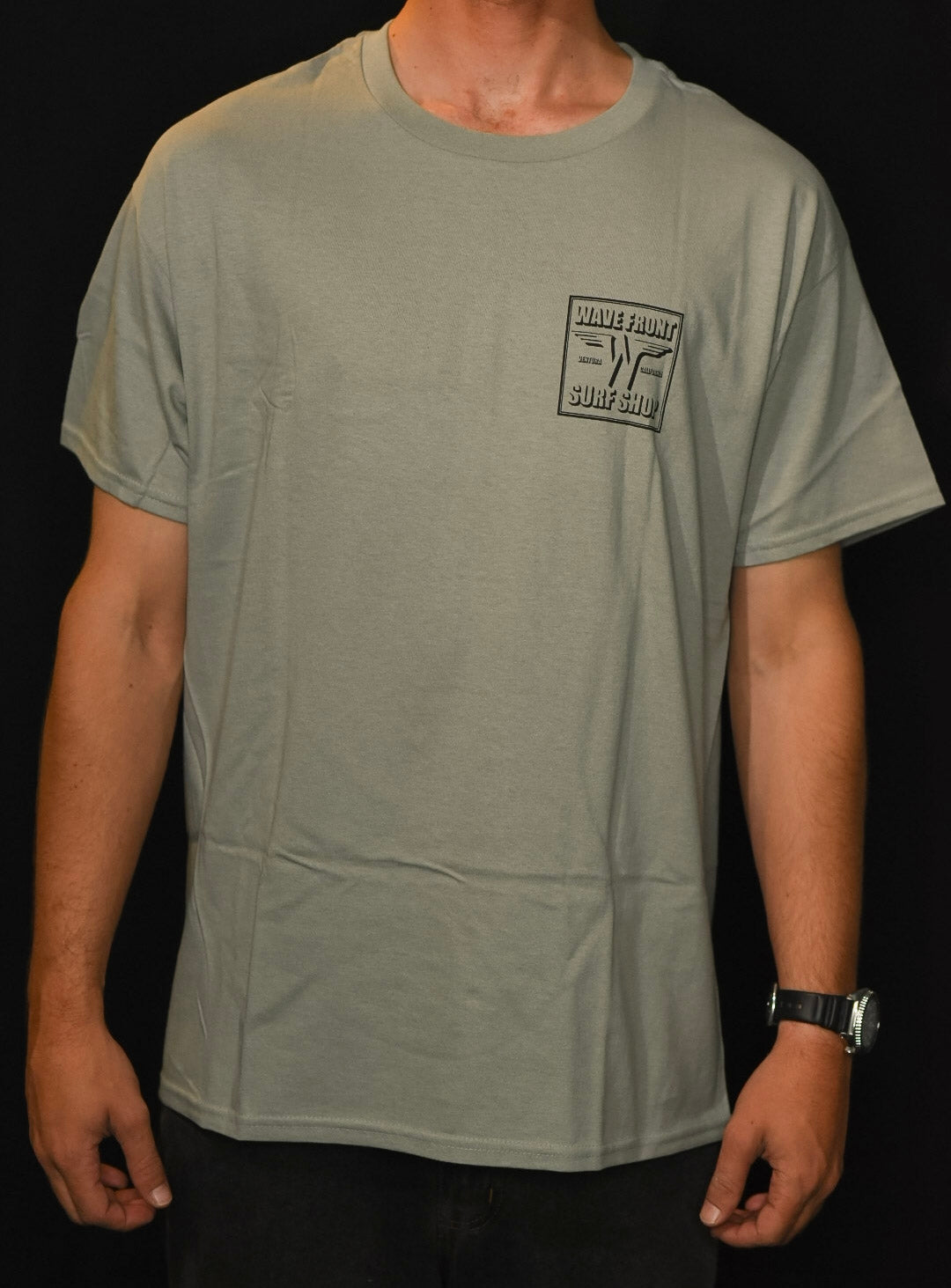 WAVEFRONT Stamp Logo T-Shirt