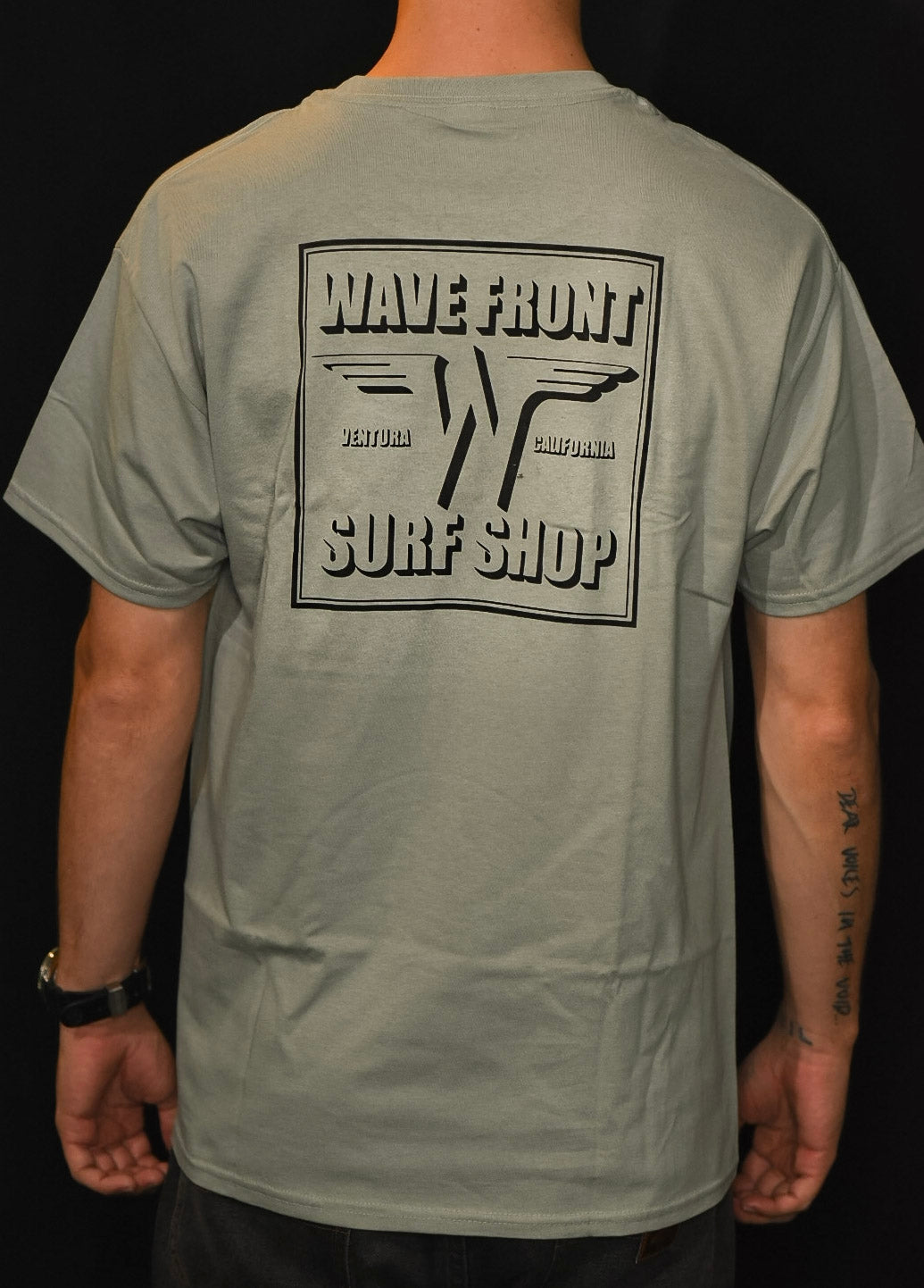 WAVEFRONT Stamp Logo T-Shirt